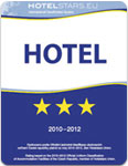 Oficiálně certifikováno v kategorii Hotel Standard (Hotel ***) Oficiálně certifikováno v kategorii Hotel Standard (Hotel ***)